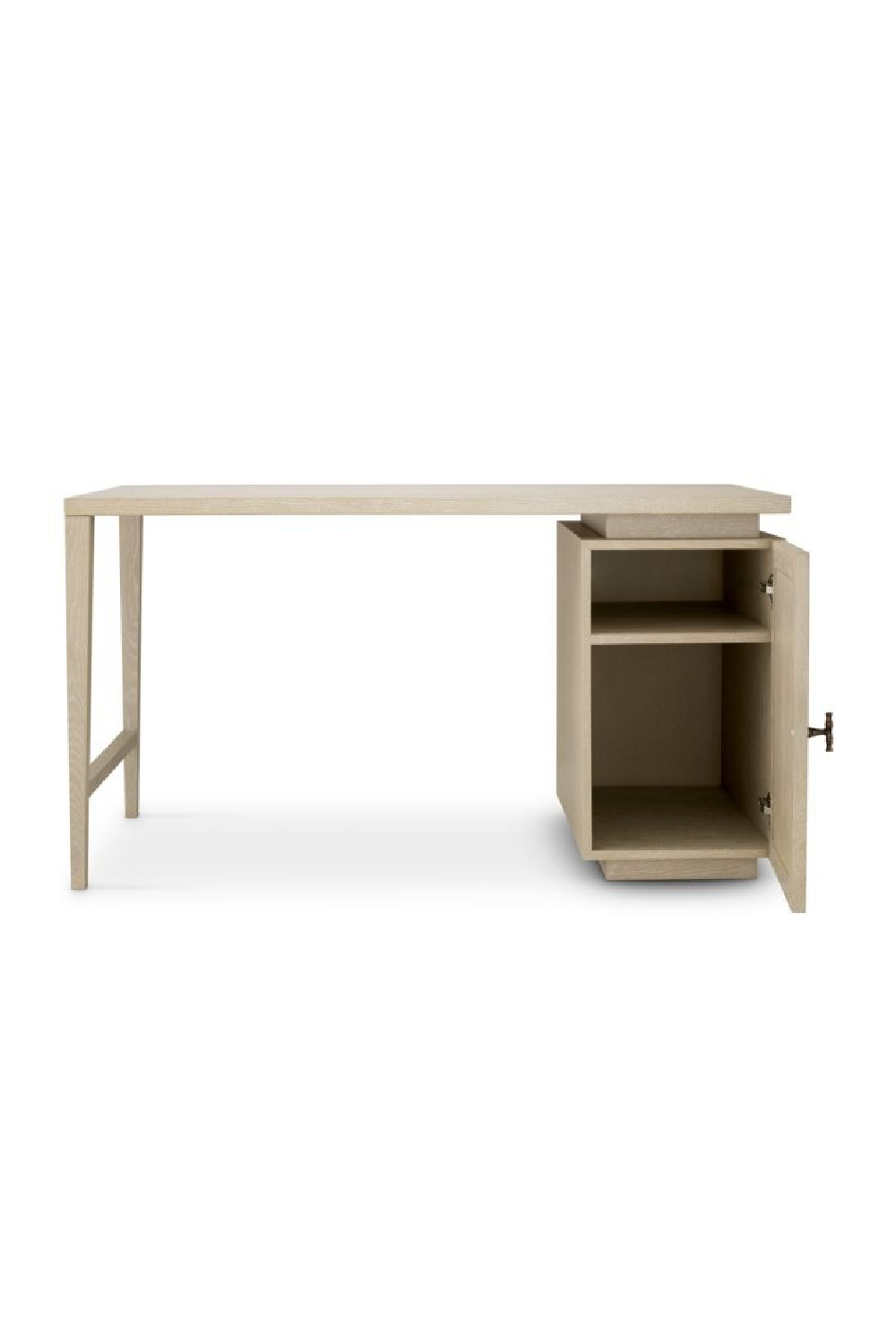 Rattan Door Wooden Desk | Eichholtz Borchard | Oroa.com