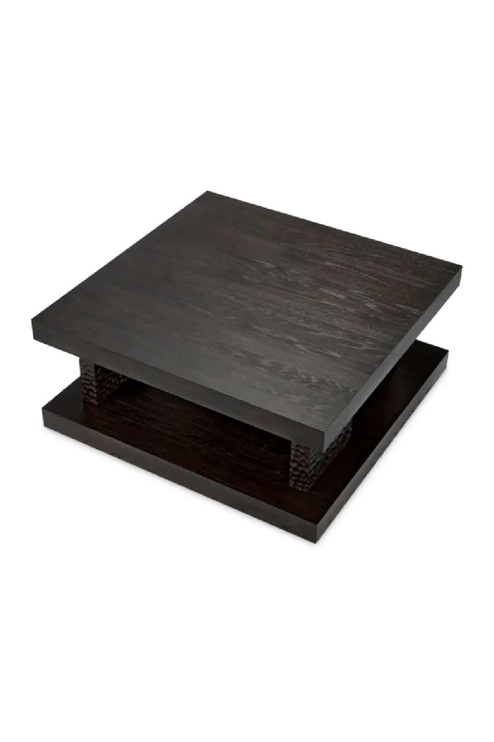 Hammered Oak Legs Coffee Table | Eichholtz Bravon | Oroa.com