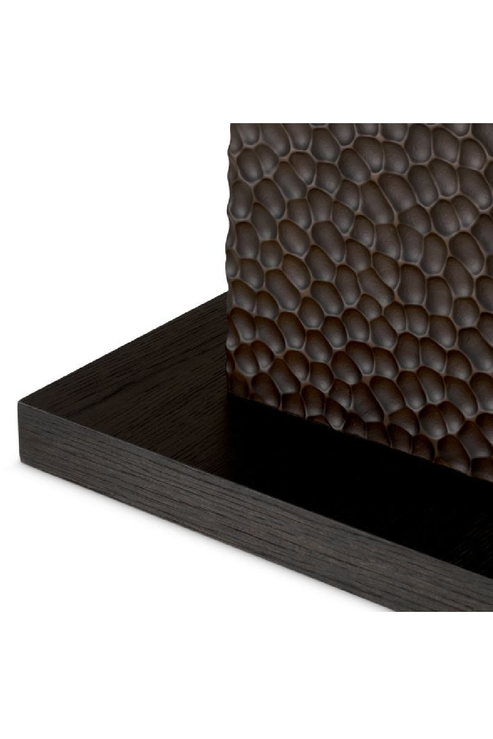 Hammered Oak Legs Side Table | Eichholtz Bravon | Oroa.com