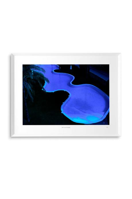 Blue Pool Art Print | Eichholtz See You At Midnight | Oroa.com