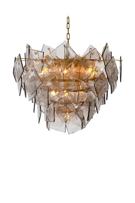 Smoked Glass Chandelier | Eichholtz Biltmore | Oroa.com