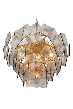 Smoked Glass Chandelier | Eichholtz Biltmore | Oroa.com