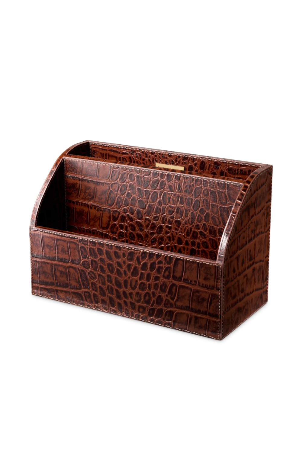 Croco Embossed Leather Desk Organizers (3) | Eichholtz Scaleo | Oroa.com