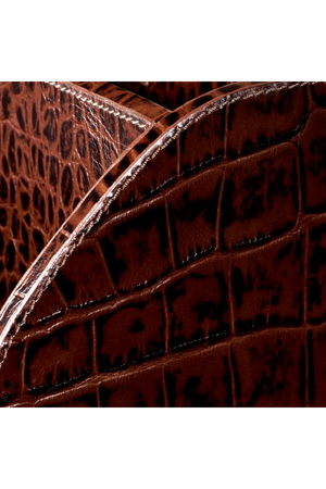 Croco Embossed Leather Desk Organizers (3) | Eichholtz Scaleo | Oroa.com