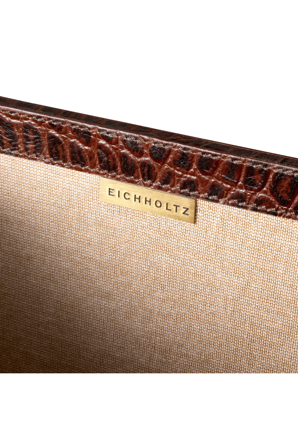 Croco Embossed Leather Desk Organizers (3) | Eichholtz Scaleo | Oroa.com
