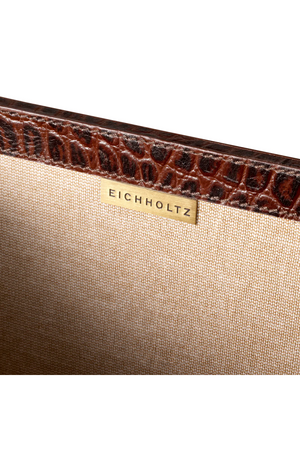 Croco Embossed Leather Desk Organizers (3) | Eichholtz Scaleo | Oroa.com