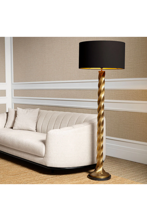 Black Shade Floor Lamp | Eichholtz Costanza