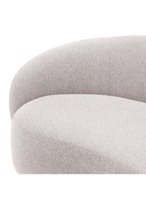 Curved Outdoor Lounge Chair | Eichholtz Brice | Oroa.com