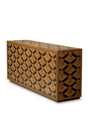 Oak Inlay Patterned Dresser | Eichholtz Rubicon | Oroa.com