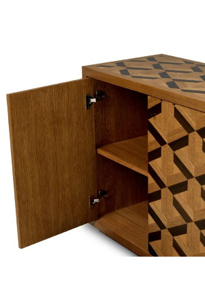 Oak Inlay Patterned Dresser | Eichholtz Rubicon | Oroa.com