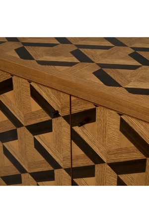 Oak Inlay Patterned Dresser | Eichholtz Rubicon | Oroa.com