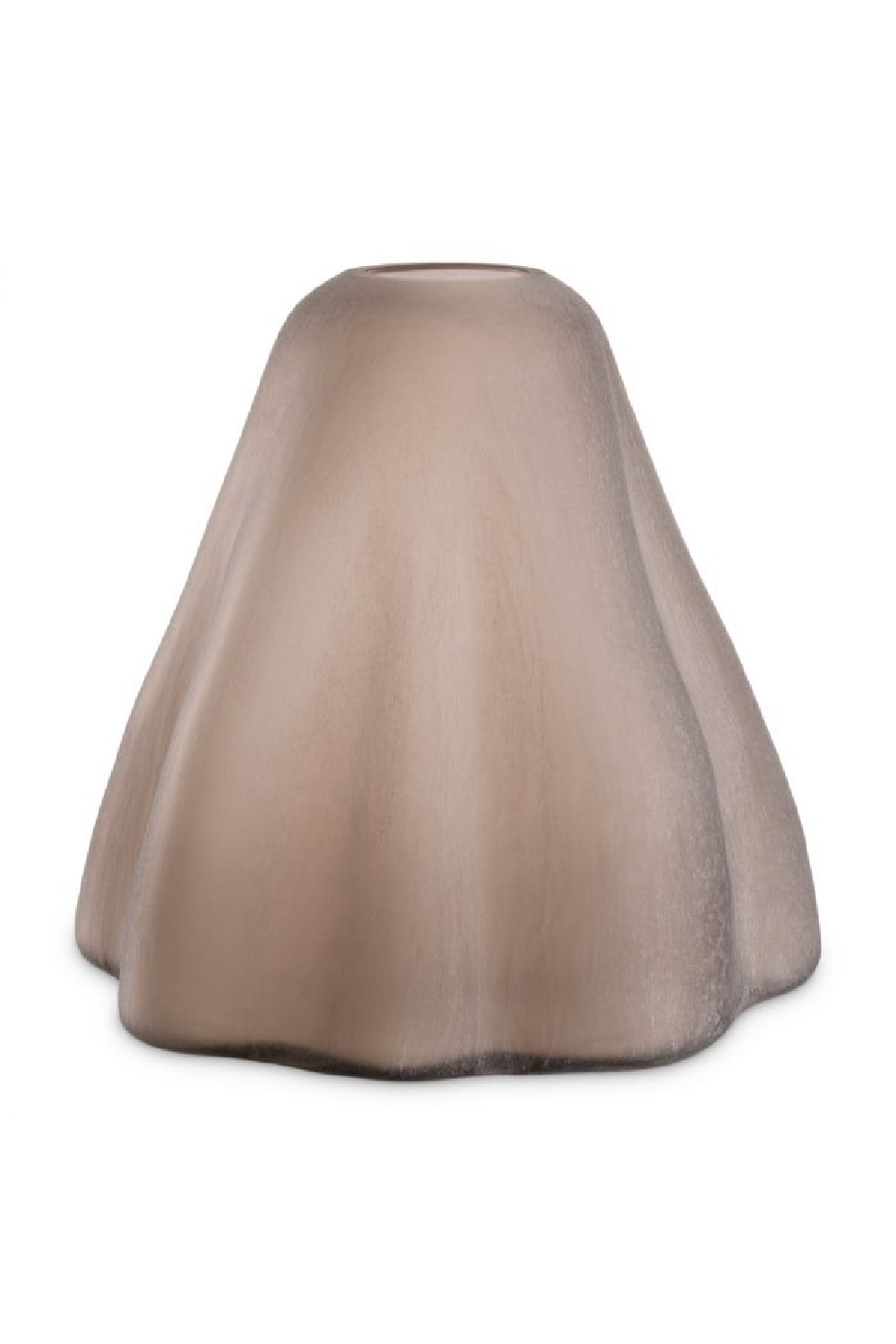 Sand-colored Glass Vase | Eichholtz Trivium | Oroa.com