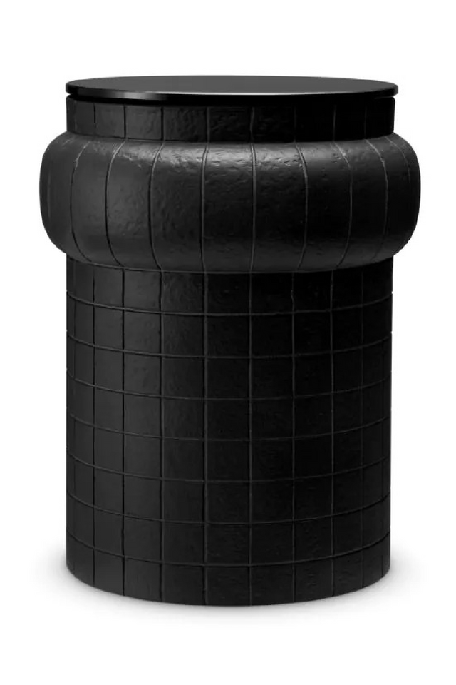 Black Glass Side Table | Eichholtz Tortugo | Oroa.com