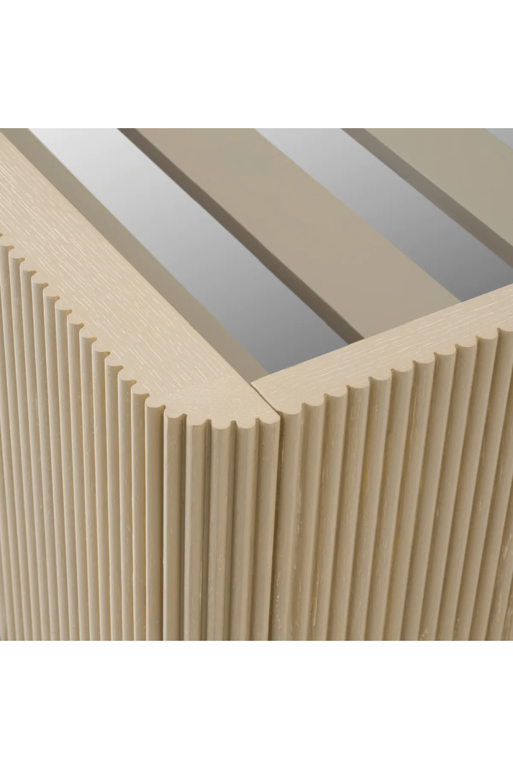 Ribbed Oak King Bed | Eichholtz Dimitrios | Oroa.com