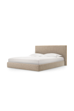 Beige Minimalist Queen Bed Frame | Eichholtz Ashford | Oroa.com