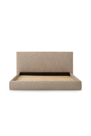 Beige Minimalist King Bed Frame | Eichholtz Ashford | Oroa.com