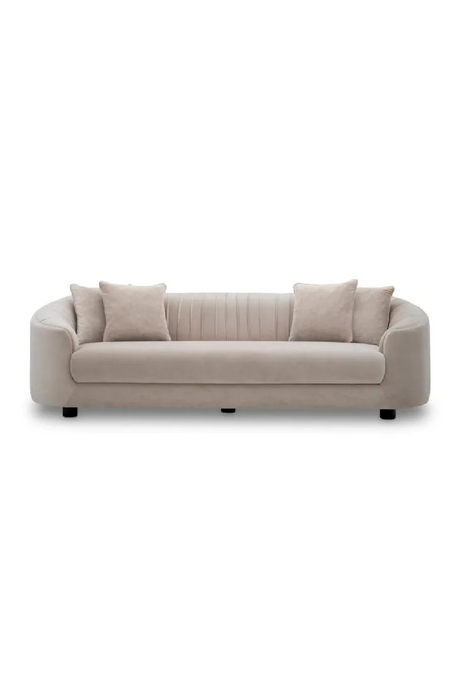 Cream Pleated-Back Sofa | Eichholtz Jameson | Oroa.com