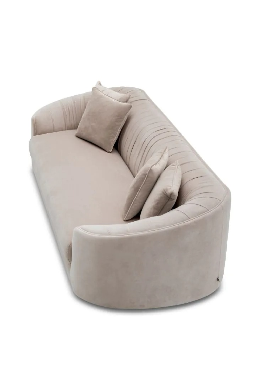 Cream Pleated-Back Sofa | Eichholtz Jameson | Oroa.com