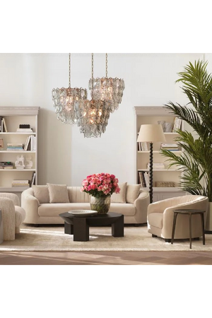 Cream Pleated-Back Sofa | Eichholtz Jameson | Oroa.com