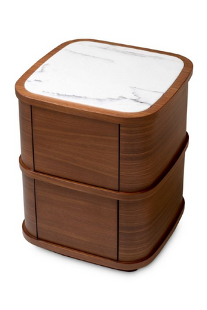 Marble Top 2-Drawer Nightstand S | Eichholtz Cabana | Oroa.com