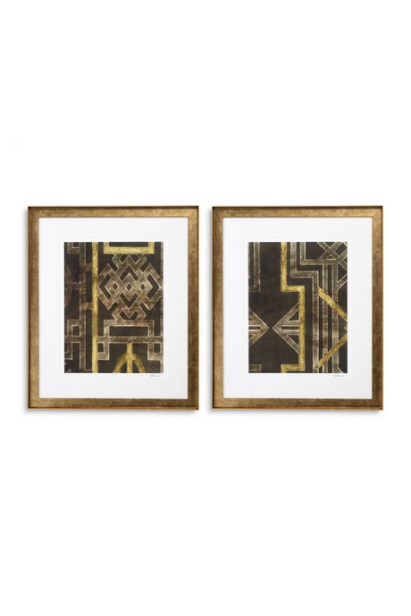 Interwoven Motifs Art Prints (2) | Eichholtz | Oroa.com