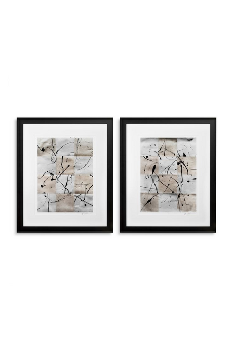 Ink Splash Art Prints (2) | Eichholtz | Oroa.com