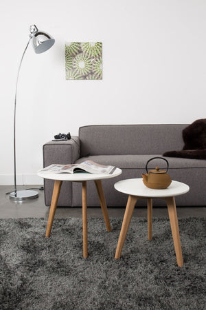 White Nesting End Tables | DF Bodine | OROA.com