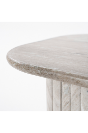 Gray Marble Side Table | By-Boo Dorique | OROA.com