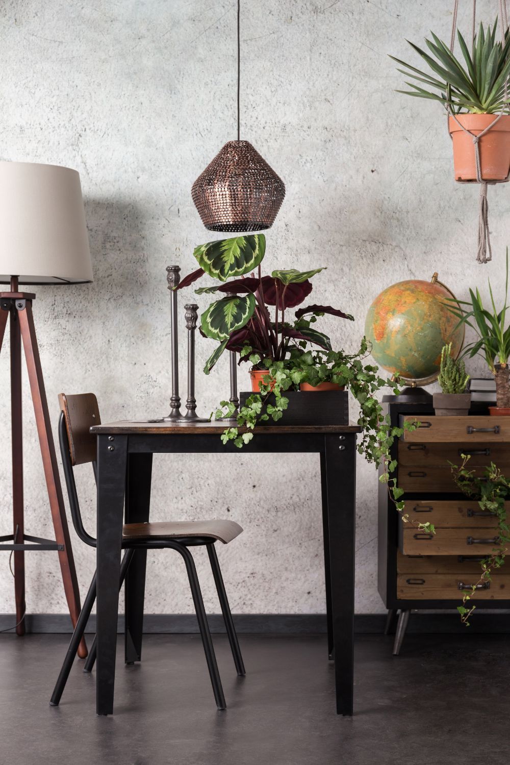 Copper Metal Drop Pendant L | Dutchbone Cooper | DutchFurniture.com