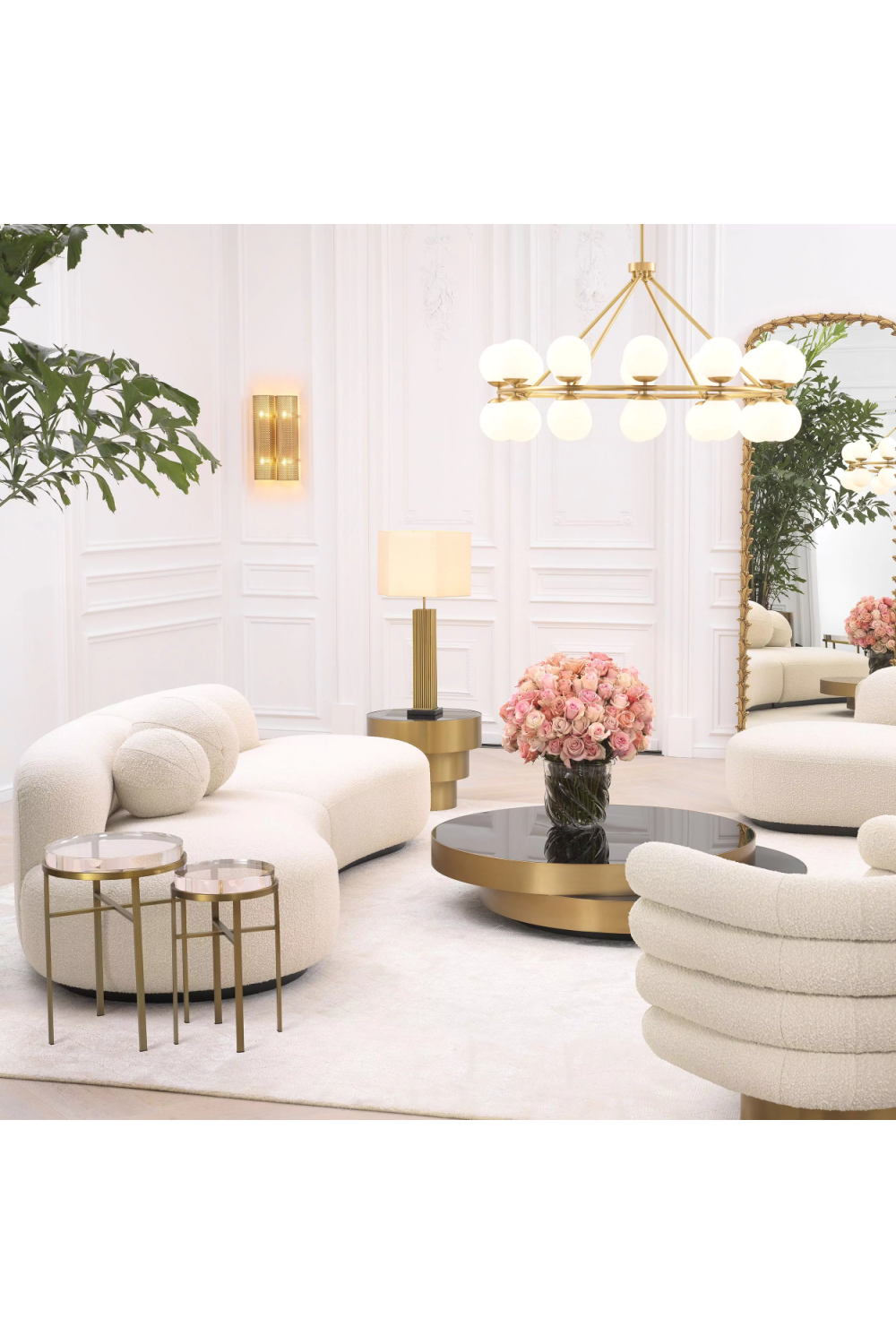 Curved Modern Sofa Small | Eichholtz Björn | Oroa.com