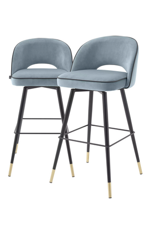 Cut-Out Back Bar Stools (2) | Eichholtz Cliff | Oroa.com