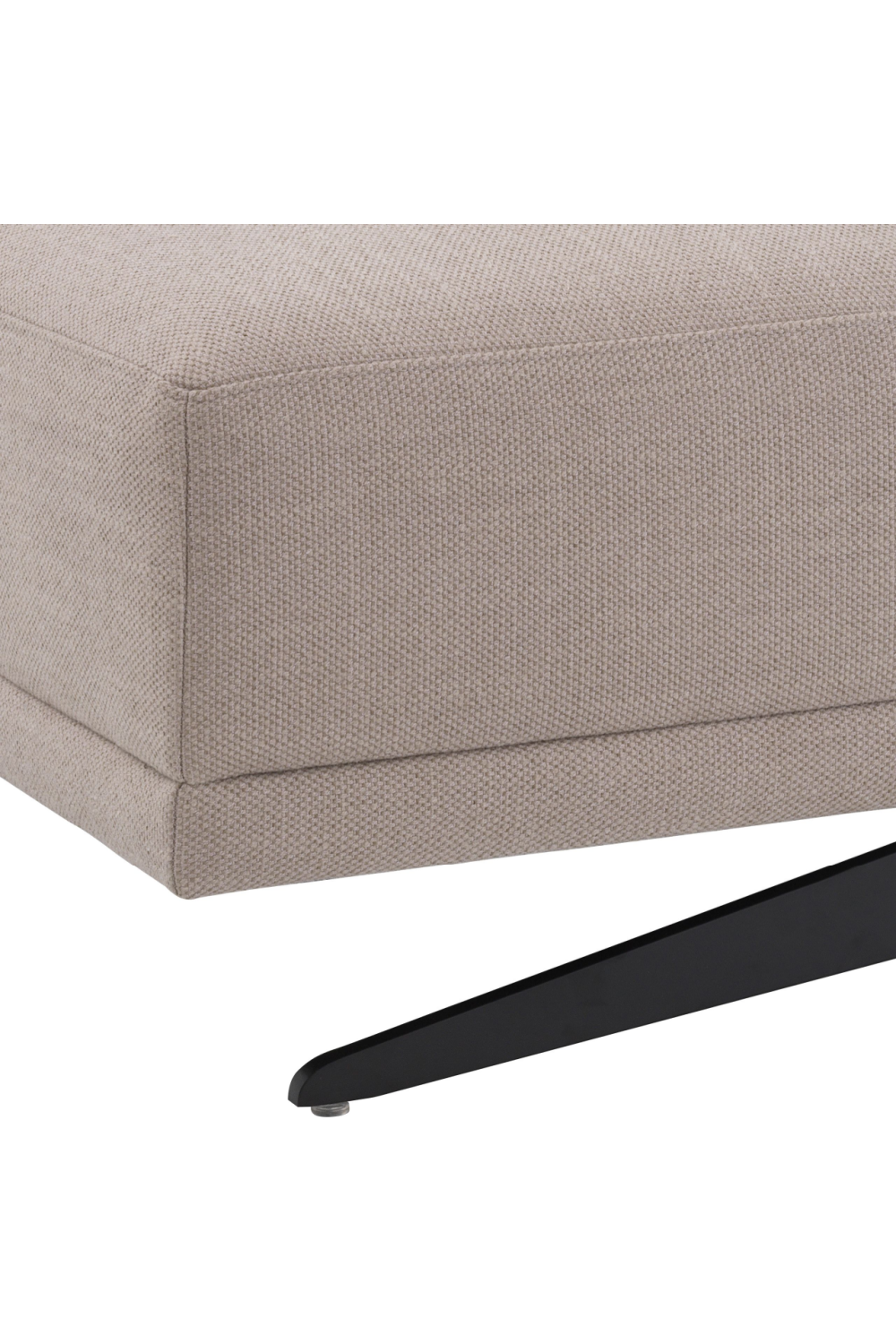 Upholstered Sand Ottoman | Eichholtz Endless | #1 Eichholtz Retailer