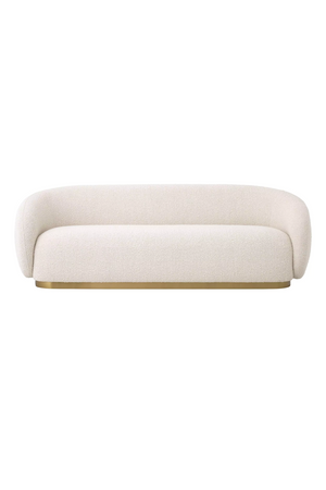 Brushed Brass Base Sofa | Eichholtz Brice | Oroa.com