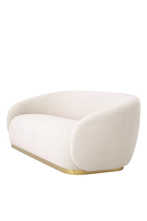 Brushed Brass Base Sofa | Eichholtz Brice | Oroa.com
