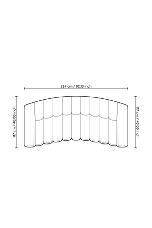 Channeled Bouclé Sofa S | Eichholtz Kelly | Oroa.com
