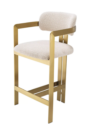Modern Upholstered Counter Stool | Eichholtz Donato | Oroa.com