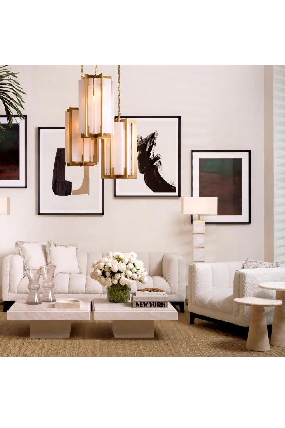 Channel Stitched Modern Sofa | Eichholtz Ditmar| Oroa.com