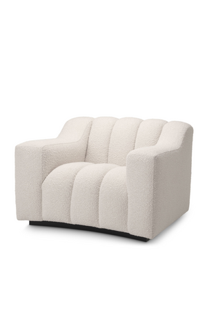 Channel Stitched Lounge Armchair | Eichholtz Kelly | Oroa.com
