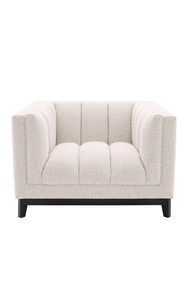 Channeled Boxy Lounge Chair | Eichholtz Ditmar | Oroa.com