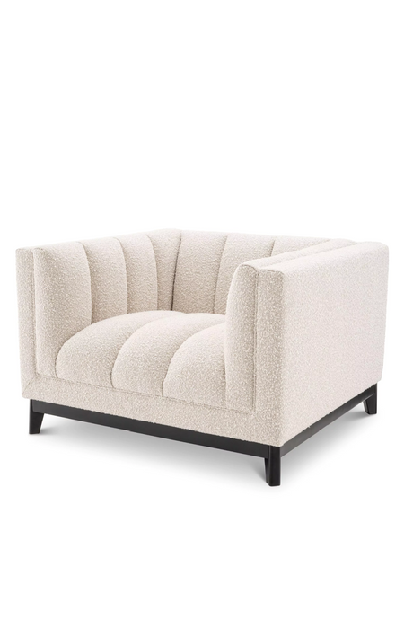 Channeled Boxy Lounge Chair | Eichholtz Ditmar | Oroa.com