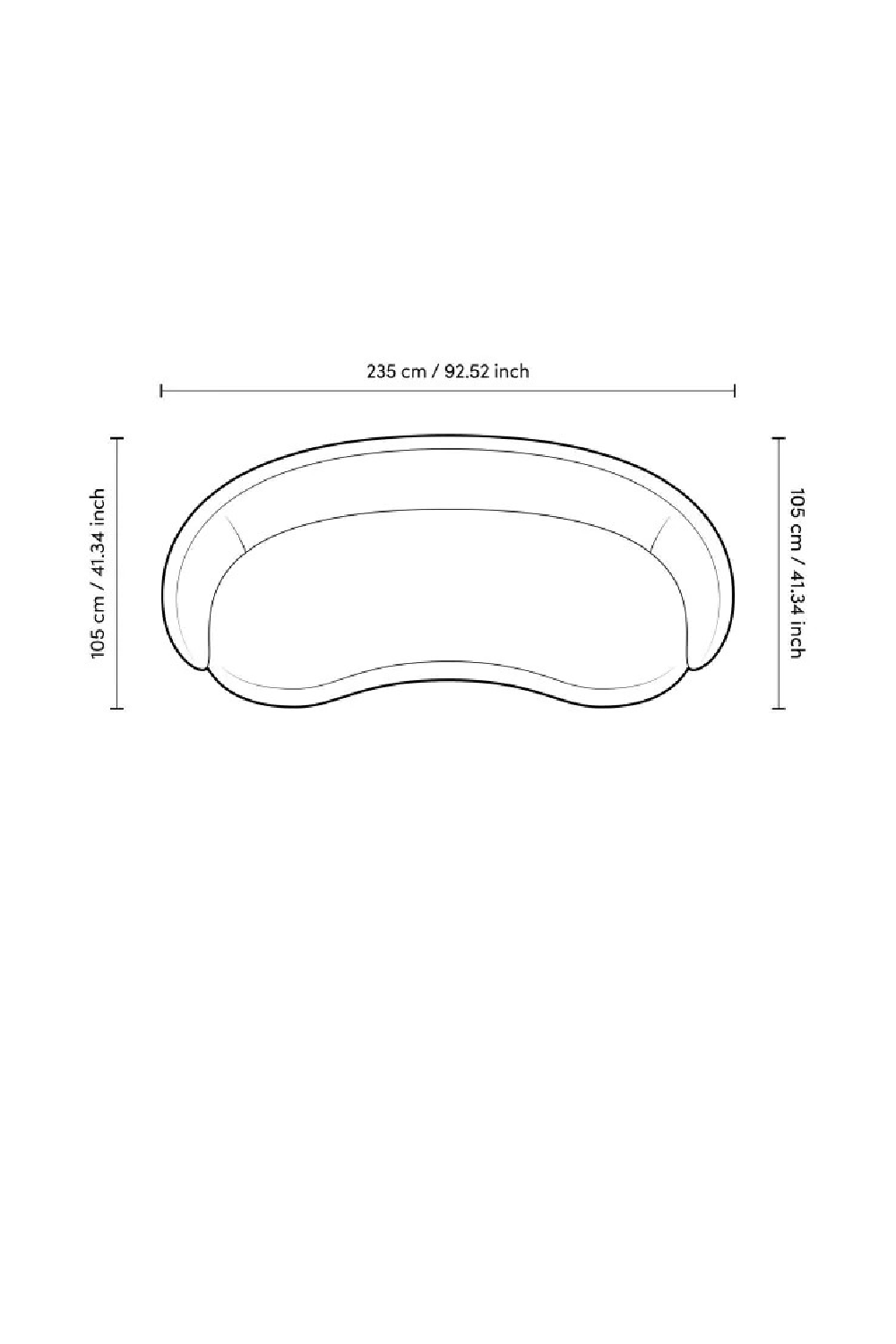 Minimalist Off-White Upholstered Sofa | Eichholtz Amore | Oroa.com