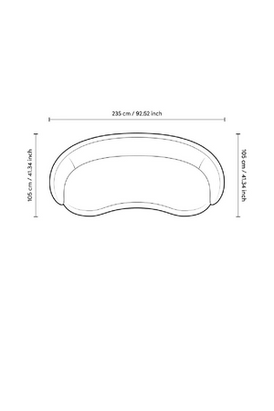 Minimalist Off-White Upholstered Sofa | Eichholtz Amore | Oroa.com