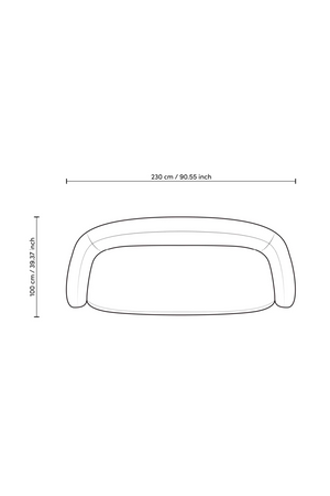 White Modern Sofa | Eichholtz Novelle | Oroa.com