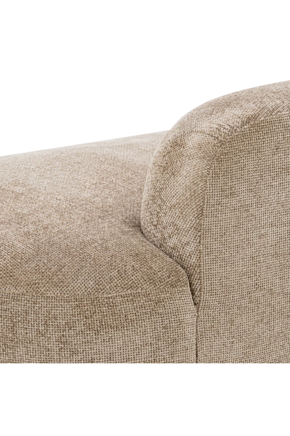 Beige Curved Modern Sofa | Eichholtz Björn | Oroa.com