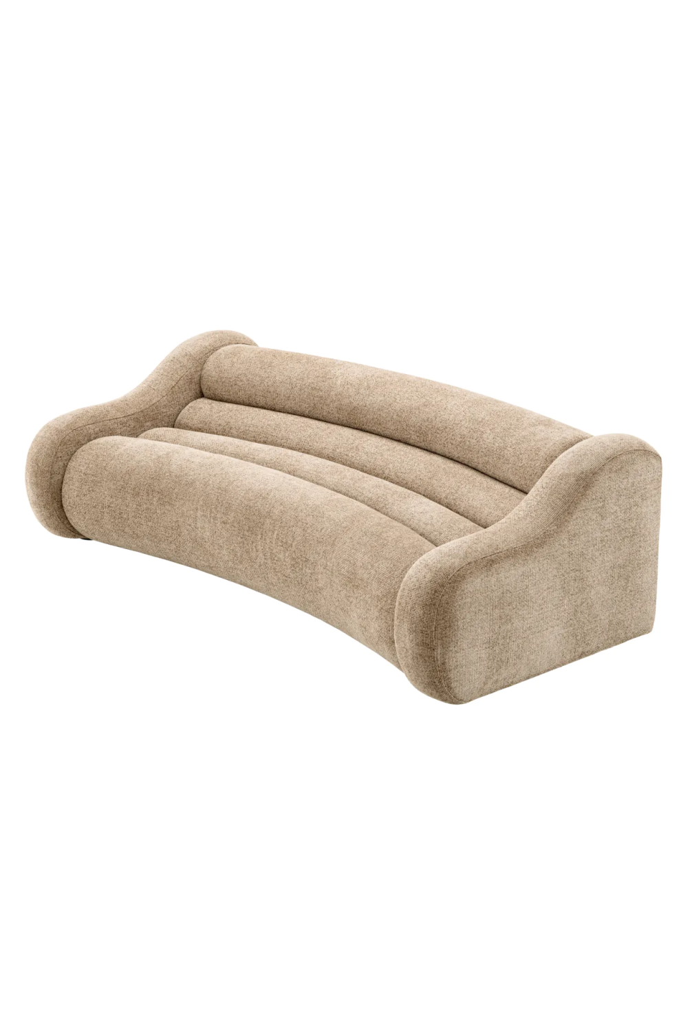 Beige Curved Sofa | Eichholtz Carbone | Oroa.com