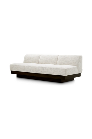 White Armless Sofa | Eichholtz Bastion | Oroa.com
