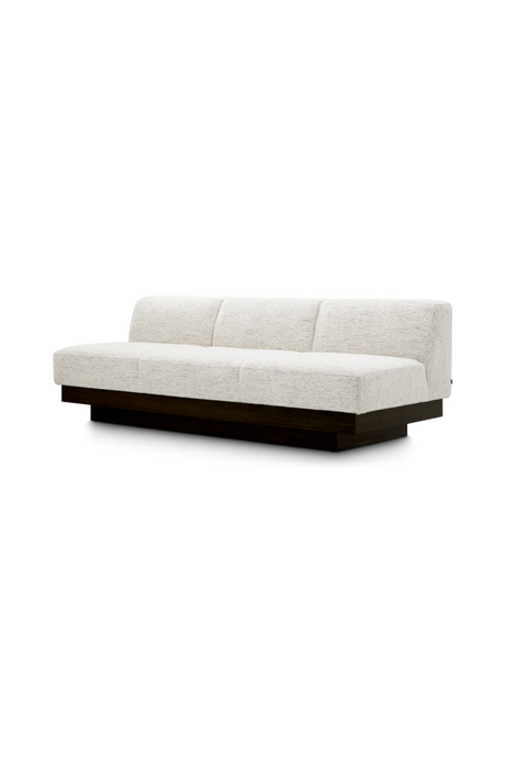 White Armless Sofa | Eichholtz Bastion | Oroa.com