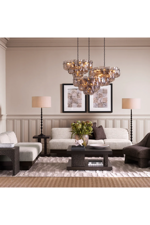 White Armless Sofa | Eichholtz Bastion | Oroa.com