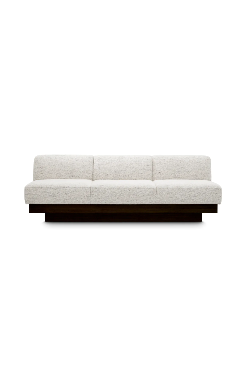 White Armless Sofa | Eichholtz Bastion | Oroa.com
