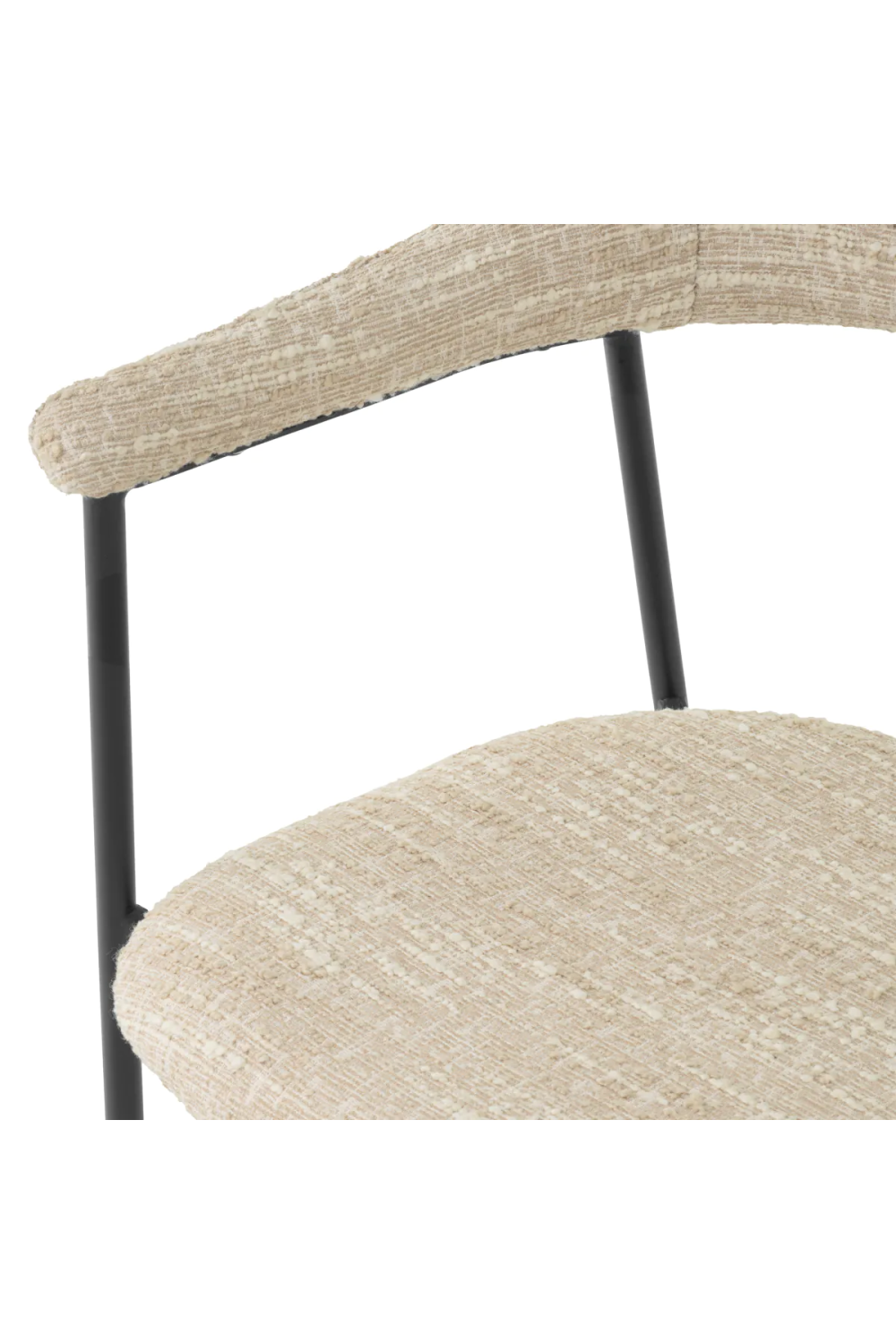 Bouclé Dining Chairs (2) | Eichholtz Julio | Oroa.com